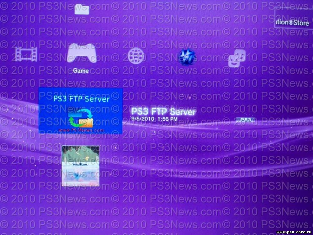 После взлома PS3 Наверх. PS3 FTP Server Homebrew Application - мощная